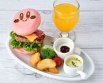 Kirby Cafe Kirby hamburger for kids.jpg