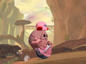 Kirby GCN Golem piggyback.jpg