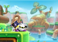 Meta Knight standing in Patched Plains