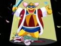 A shot from King Dedede's "comedy sketch", first shown in A Novel Approach