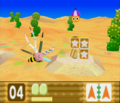 Kirby Swiss army knifes his way through the arid desert regions.