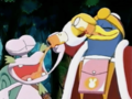 King Dedede and Escargoon drink soda in the woods, and then toss the cans on the ground.