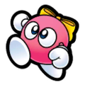 Lalala sticker from Kirby: Planet Robobot