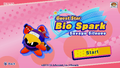 Title screen for Guest Star Bio Spark: Savage Silence in Kirby Star Allies