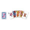 Artwork showing the cards in the "Kirby Playing Cards" set, featuring Kirby as the Ace of spades
