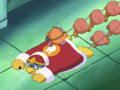 Dedede is dragged against his will to the dentist.