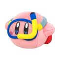 Plushie of Kirby swimming, by San-ei