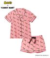 A matching pajama set from the "Kirby × Yummy Mart" collaboration, not being worn