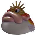 Another render of Fatty Puffer EX's model from Kirby's Return to Dream Land