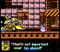 Heavy Lobster wrecks the ship as it pursues Kirby.