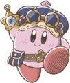 Kirby artwork for Kirby's Dreamy Gear merchandise series
