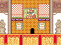 An image of the boss prep room for Prism Plains, which is inside the castle.