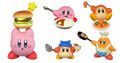 Gashapon cooking-themed figurines by Bandai