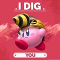 "I dig you" Valentine's Day card