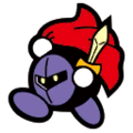 Sticker from Kirby: Planet Robobot, based on artwork from Kirby's Adventure