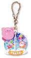 "Tokyo / Tower 4" keychain from the "Kirby's Dream Land: Pukkuri Keychain" merchandise line.