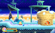 Kirby reenacts an old tale.