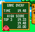 Kirby enters the Top 3 with his time