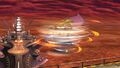 Meta Knight using Mach Tornado in Super Smash Bros. for Wii U