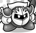 Meta Knight in Kirby: Big Race in Pupupu Land!