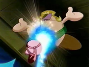 Kirby finishes off Yankee Sekitori.