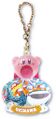 "Okinawa / Whale Shark" keychain from the "Kirby's Dream Land: Pukkuri Keychain" merchandise line.