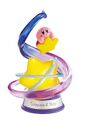 "Warp Star & Kirby" figure from the "Swing Kirby" merchandise line, manufactured by Re-ment