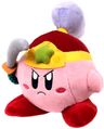 6 inches tall Ninja Kirby plushie. Manufactured by San-ei.
