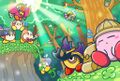 Illustration from the Kirby JP Twitter featuring Birdon