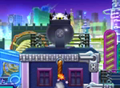 Meta Knightmare Returns credits picture from Kirby: Planet Robobot, featuring Meta Knight in a cannon