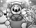 Meta Knight implores the Port Villagers to lend aid in other ways