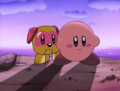 Kirby can be very stubborn, especially when being warned about dangerous things he is attached to.