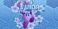 Ninja Kirby getting a 1-Up (European Spanish version)