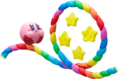 Kirby on a Rainbow Rope