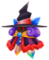 Data-rendered model of Paintra DX from Kirby: Triple Deluxe