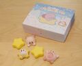 Set of Kirby-themed marshmallow candies