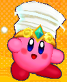 Tornado Kirby in Kirby Battle Royale