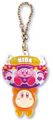 "Hida / Sarubobo 3" keychain from the "Kirby's Dream Land: Pukkuri Keychain" merchandise line.