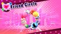 Activating Friend Circle in Kirby Star Allies