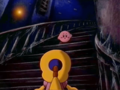 Tiff calls out to Kirby when she realizes the staircase is cursed.