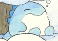 Ice Dragon in the book It's Kirby Time: The Gift of a Star