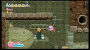 Kirby should not be fooled by the Barbar's foolish expression.