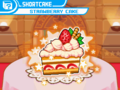 The Strawberry Shortcake in the Collection Room in Kirby: Squeak Squad