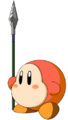 A Waddle Dee holding a spear