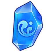 Water Fragment sprite from Super Kirby Clash